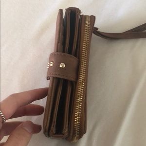 Violet Ray Brown Wallet